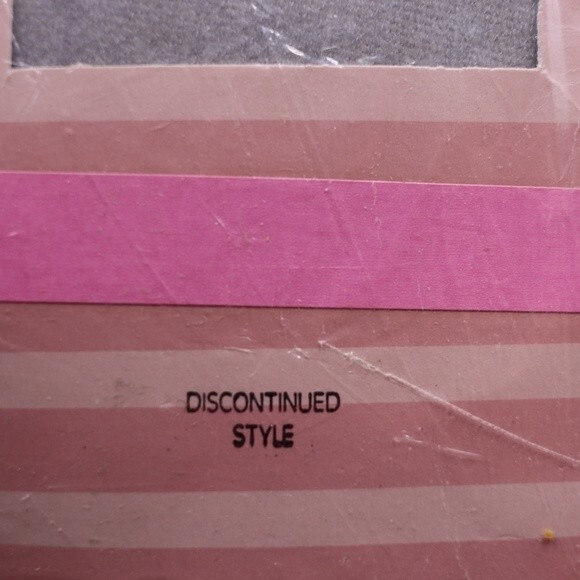 Adolfo Vintage Panty Hose Gray Stars Sandal Foot - Picture 6 of 11